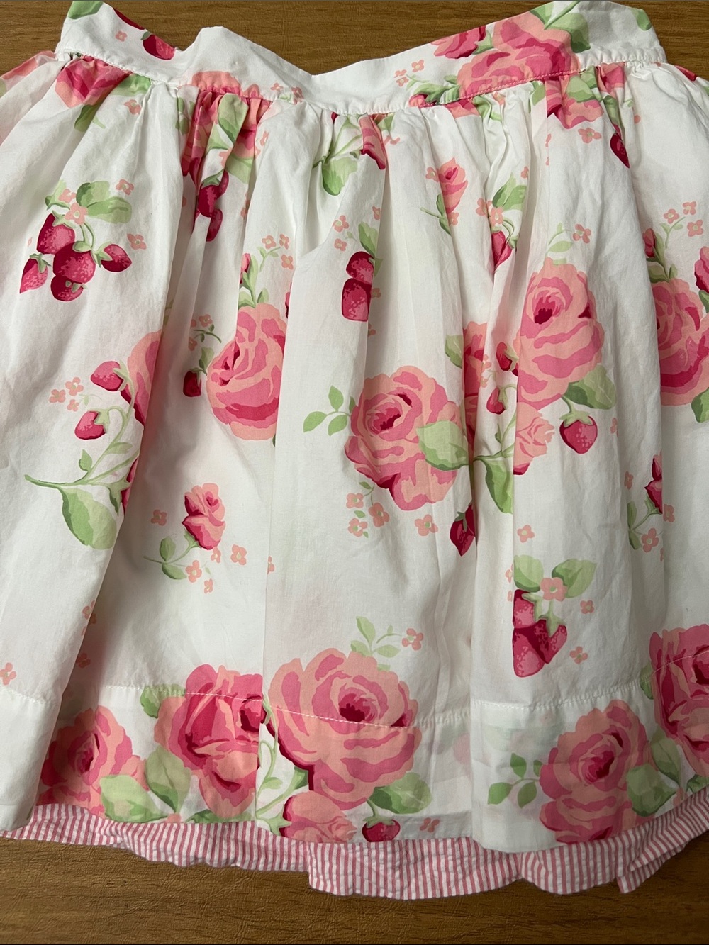 Vintage Janie and Jack strawberry fields skirt size 10 - Picture 2 of 8
